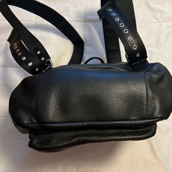 Giuseppe Zanotti design Brand New Black Leather backpack. NWT $1400 - Picture 13 of 13